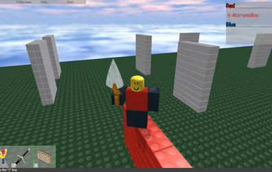 Old hangout games as an asethetic (roblox blockland etc)